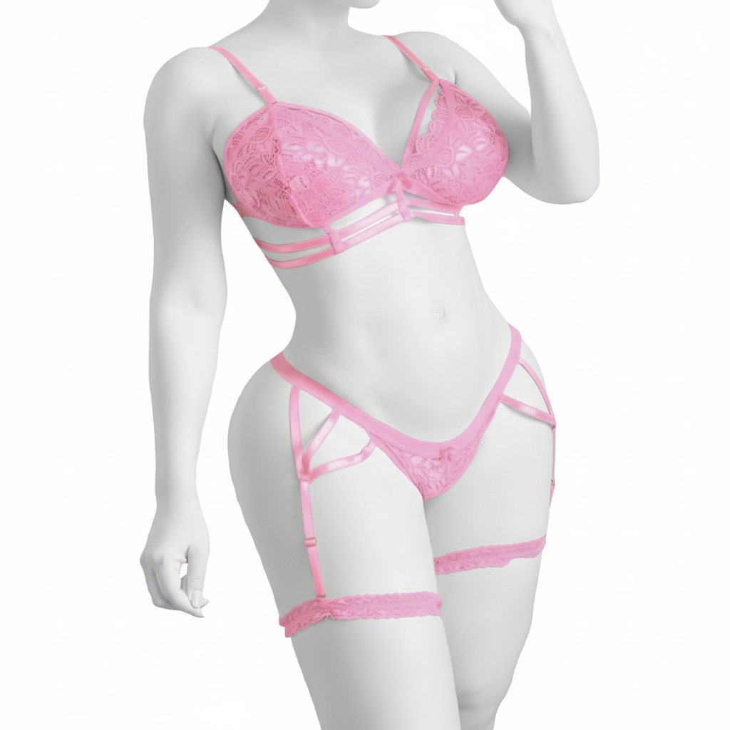 Conjunto flor de loto