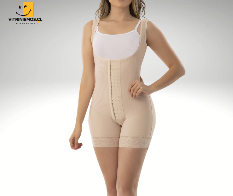 Faja Moldeadora Control Abdomen Encaje